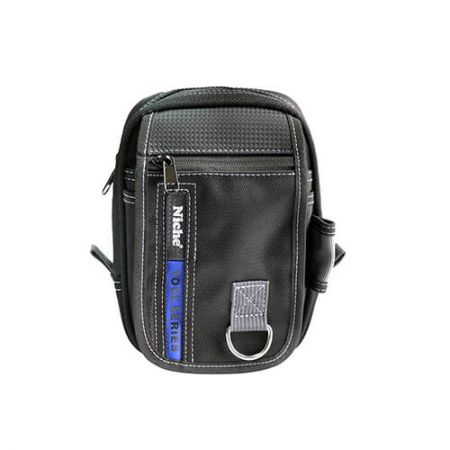 Wholesale Multi-functional Tool Pouch, Zipper Closure and Metal Clip - Tactical EDC Waist Bag, Smart Phone Holder with Metal Clip